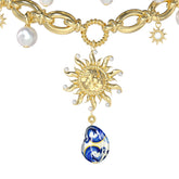 Collar Guess Dama Soleluna Dorado